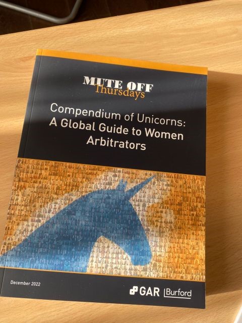 “Compendium of unicorns”, un libro en favor de la igualdad en el arbitraje