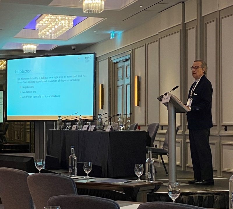El presidente del CIAM participa en la IBA Insurance Conference 2023